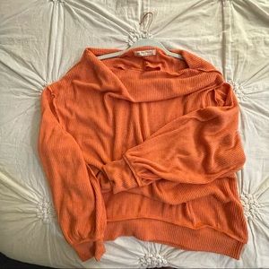 FREE PEOPLE off the shoulder sweater!